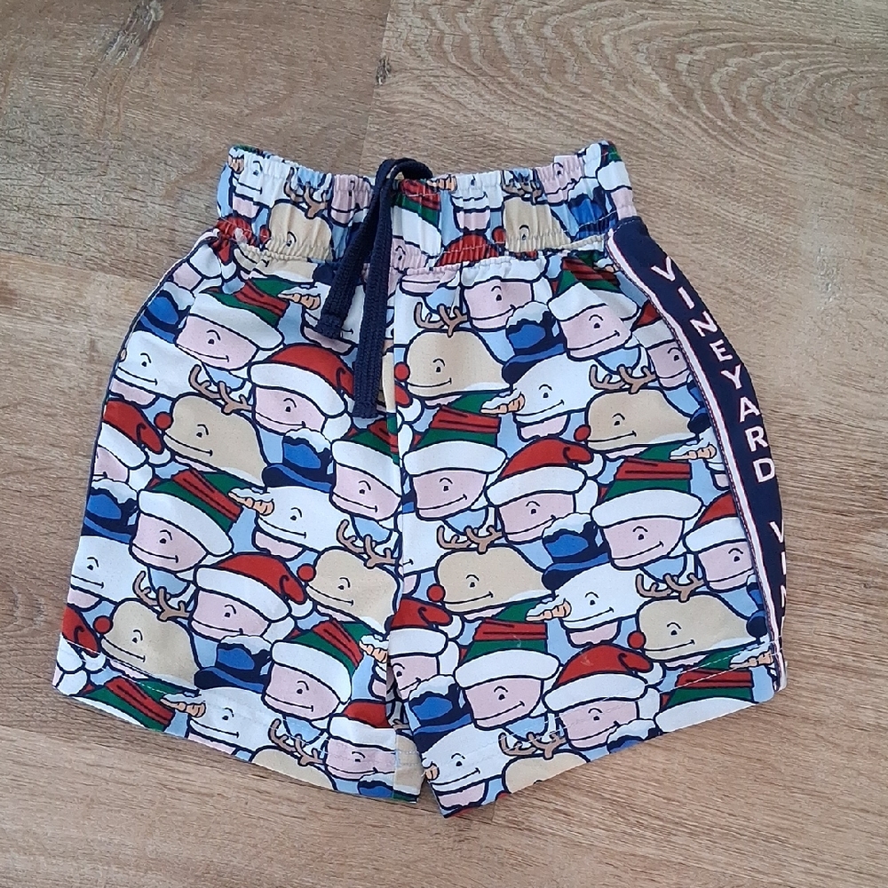 Vineyard Vines Holiday Mesh Shorts, Size 2T